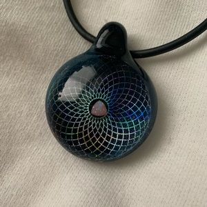 Subtle Glass pendant.